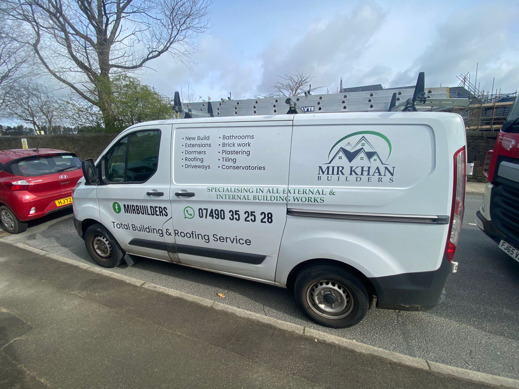 Mir Khan Builders Van